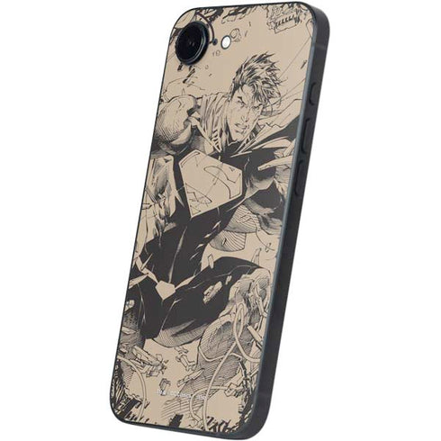 DC Comics Superman Unchained #1 Original Cover Pencils iPhone 16e Skin